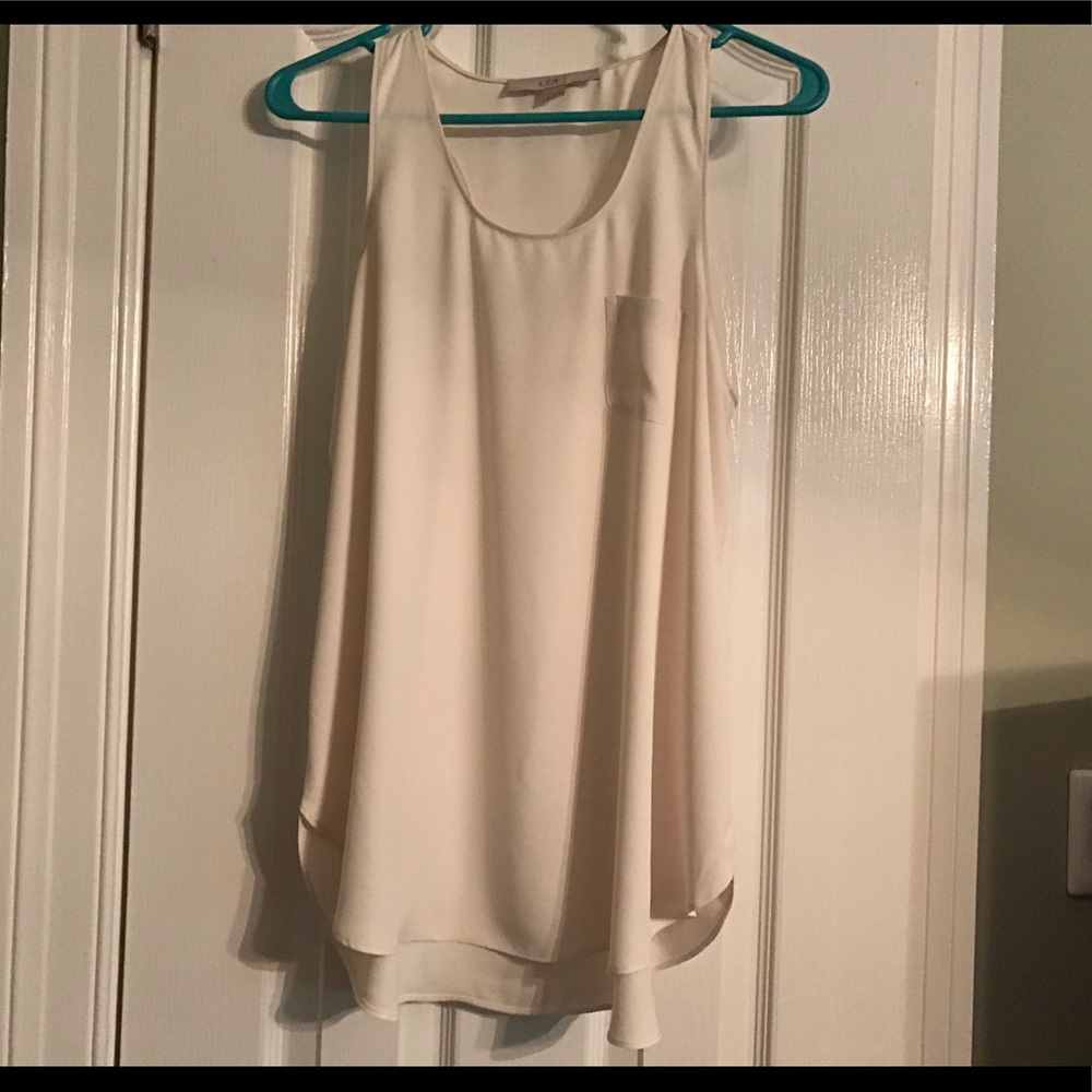Loft racer back tank